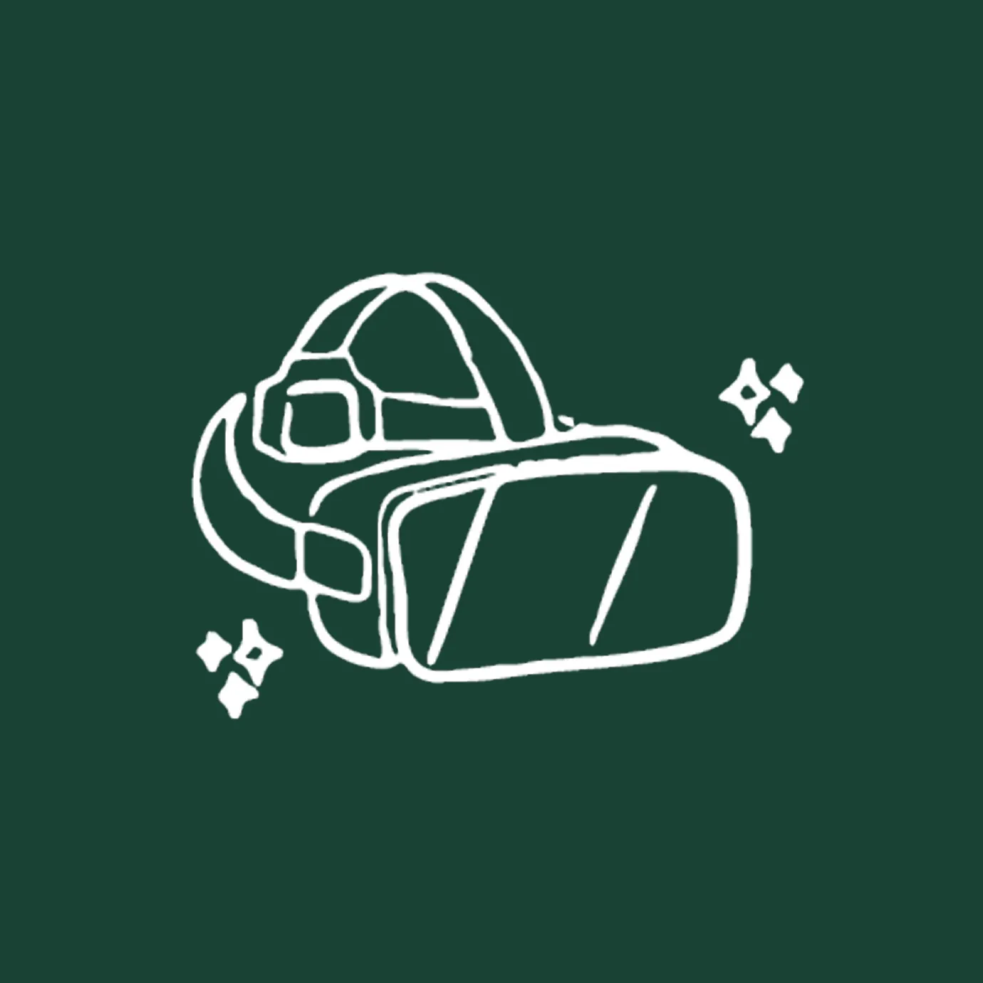 Tech cash fund illustration on a green card