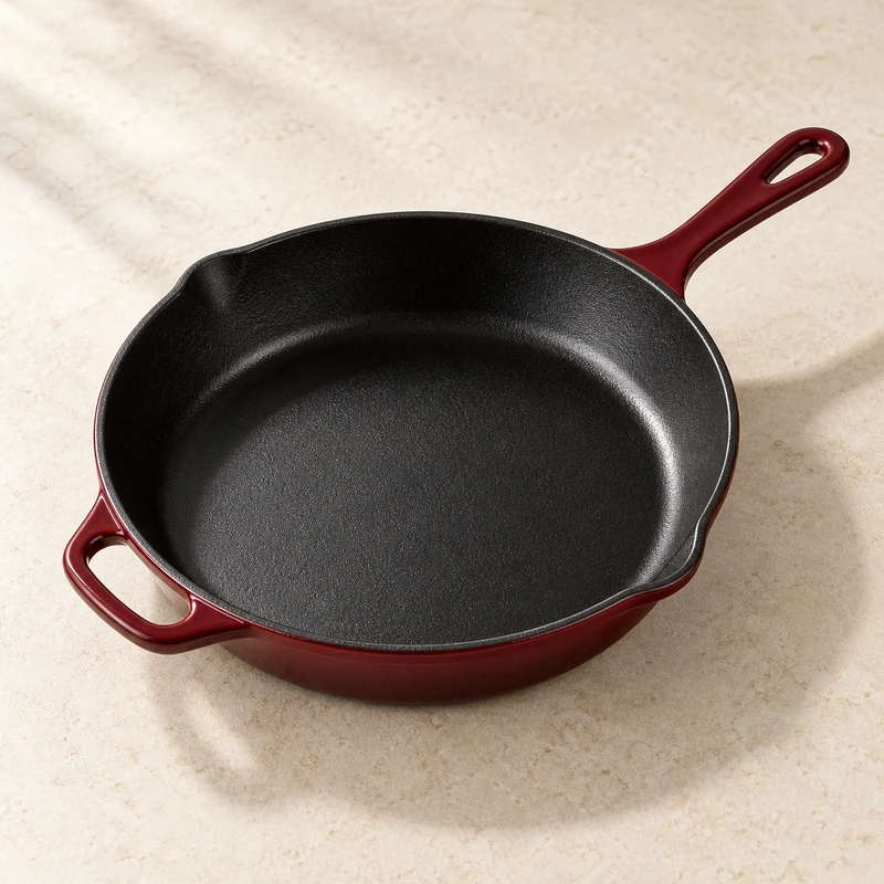 Cast iron pan